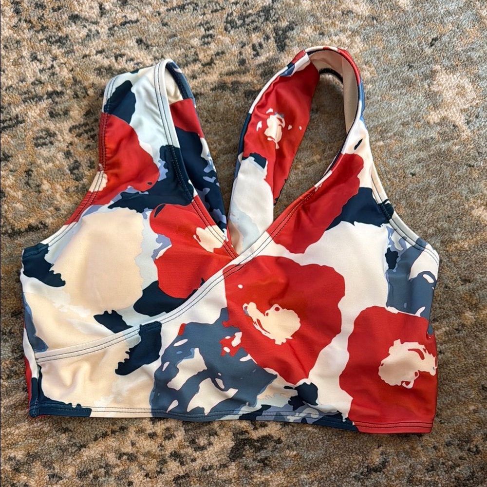 Nani Floral Print Swimsuit Bikini Top